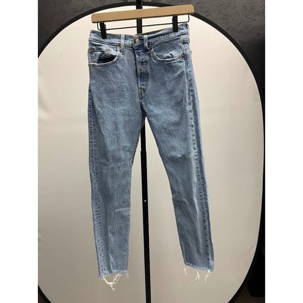 Levi's 501 Raw Hem Jeans